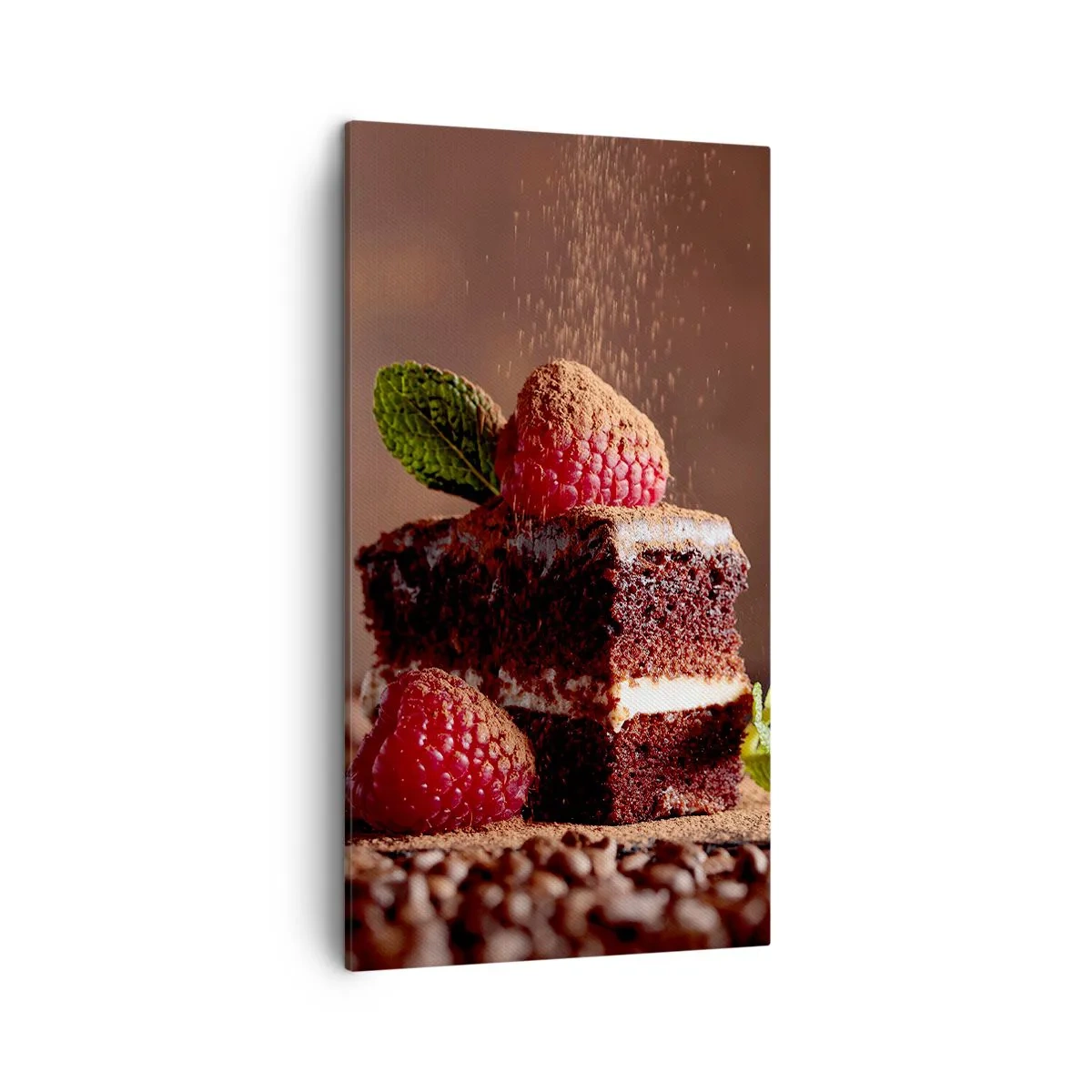 Lærredstryk - Billede på lærred - Livet er sødt - 45x80 cm