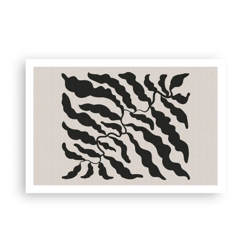 Plakat - En firkants natur - 91x61 cm