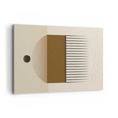 Lærredstryk - Billede på lærred - Forskellige stater - 120x80 cm