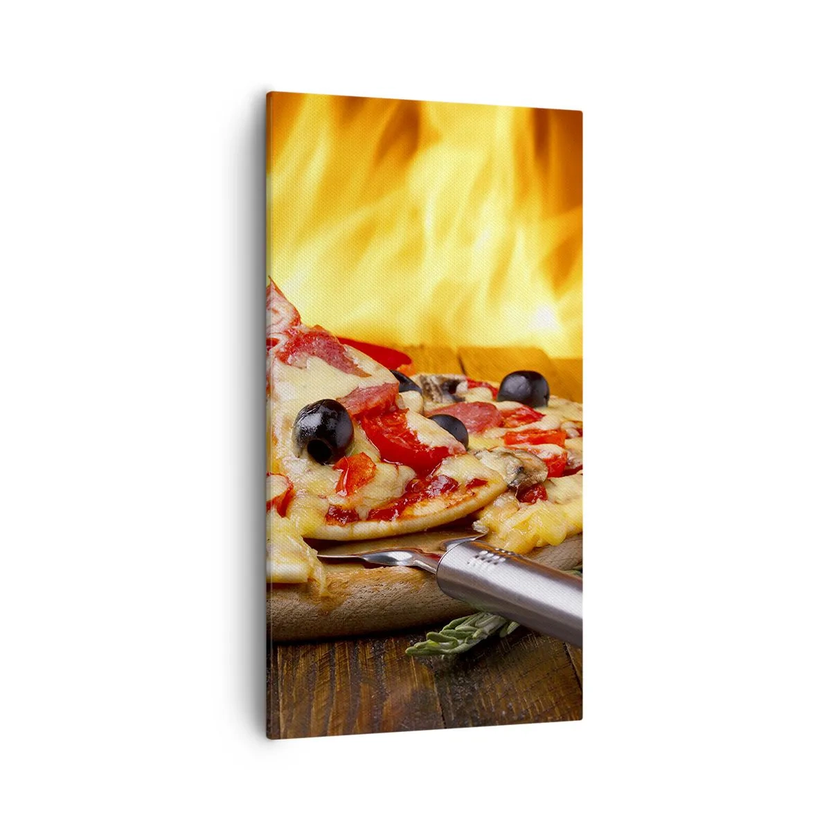 Lærredstryk - Billede på lærred - From Italy with love - 55x100 cm