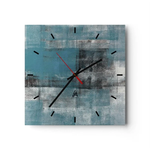 Vægur, Uret - Vand og luft - 30x30 cm