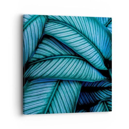 Lærredstryk - Billede på lærred - Livslinjer - 40x40 cm