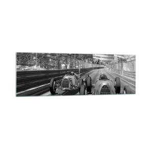 Billede på glas - Der var engang i Monte Carlo - 160x50 cm