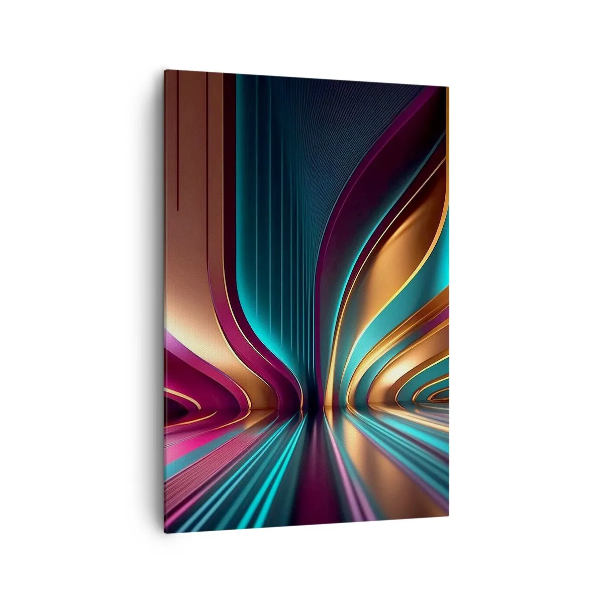 Lærredstryk - Billede på lærred - Lysets arkitektur - 70x100 cm