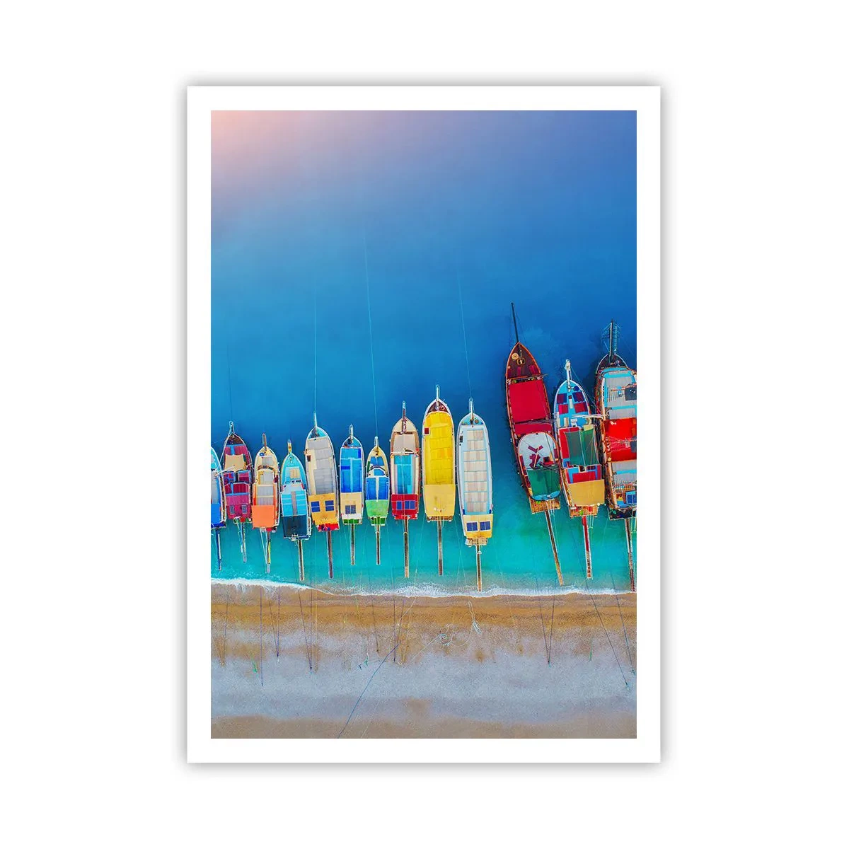 Plakat - Fra et fugleperspektiv - 70x100 cm