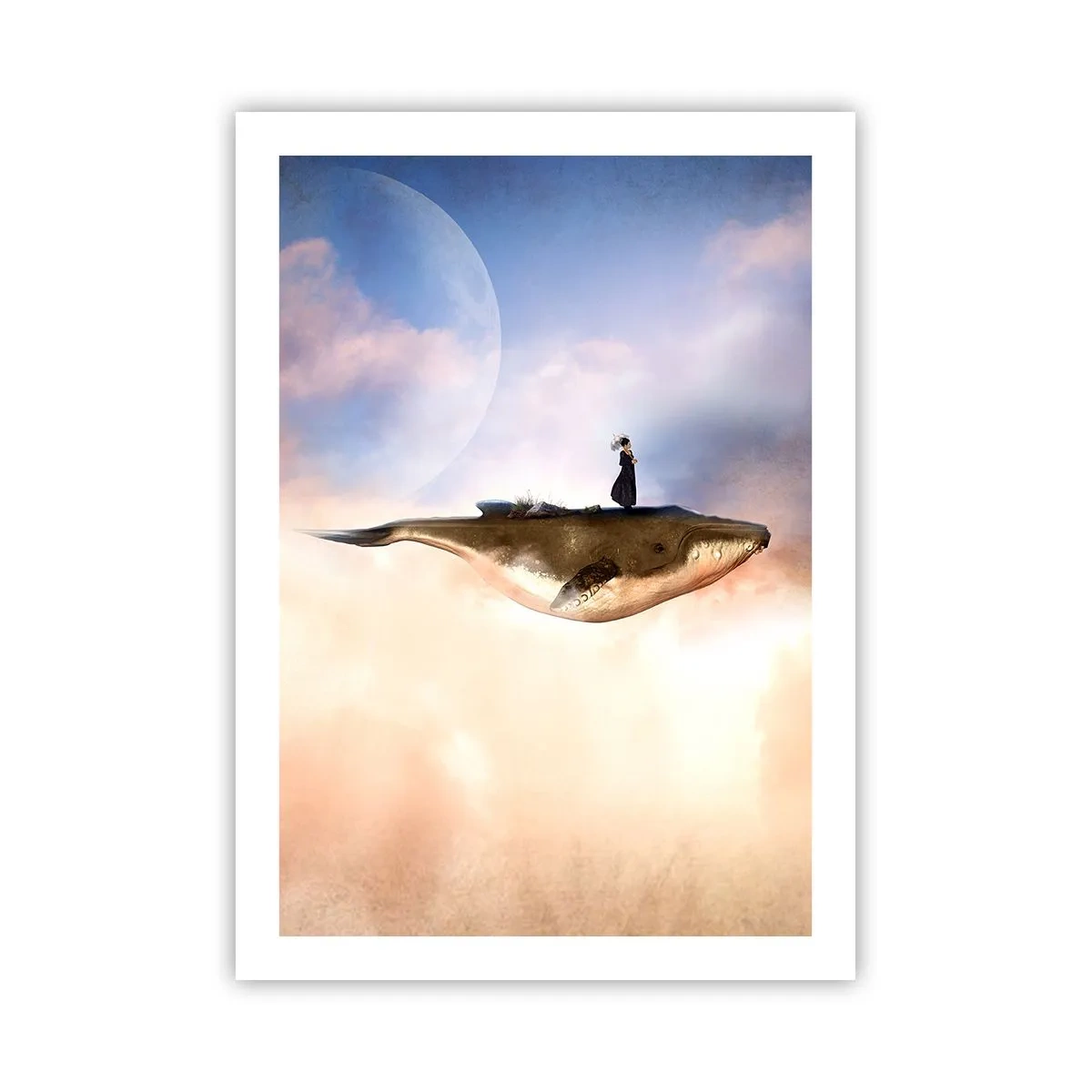 Plakat - En surrealistisk rejse - 50x70 cm