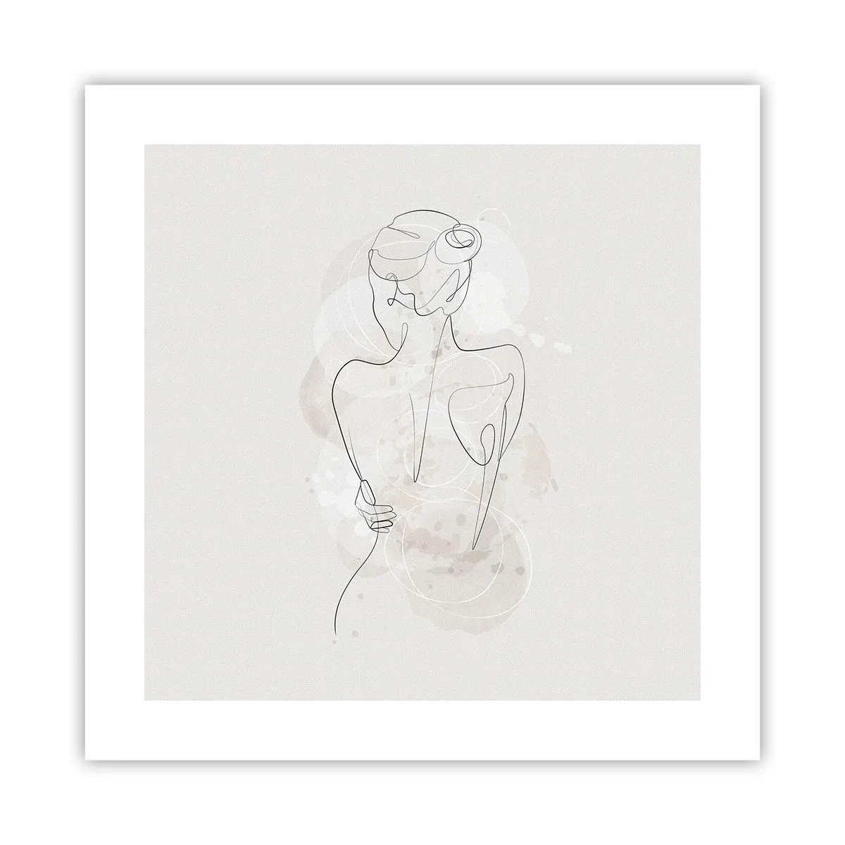 Plakat - Som et følsomt instrument - 40x40 cm