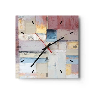 Vægur, Uret - Geometriens ro - 30x30 cm