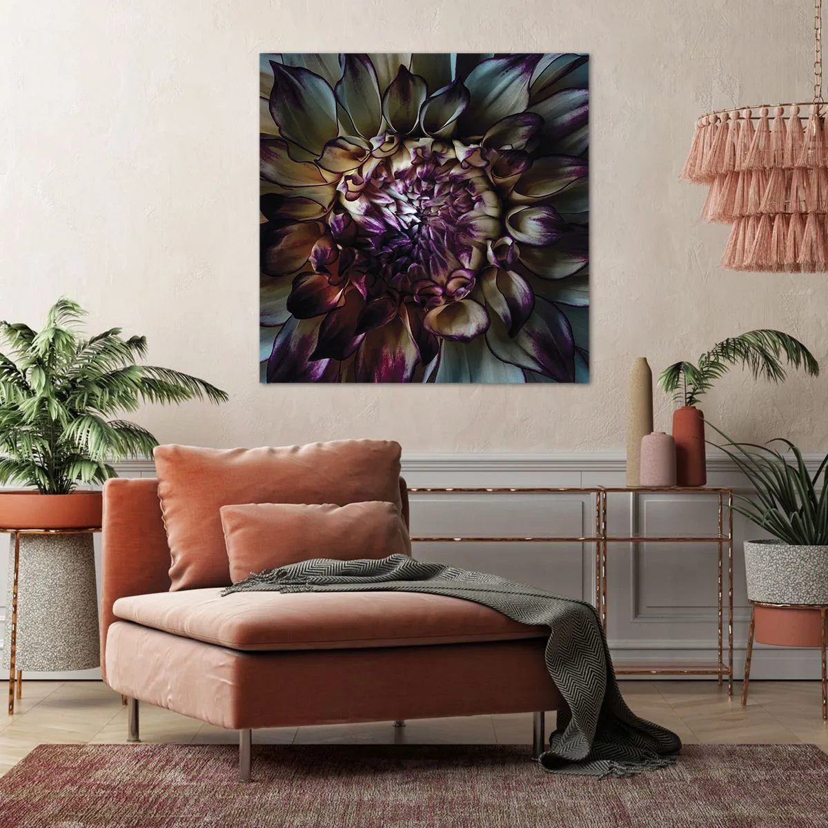 Lærredstryk - Billede på lærred - Ungdommens blomstring - 60x60 cm