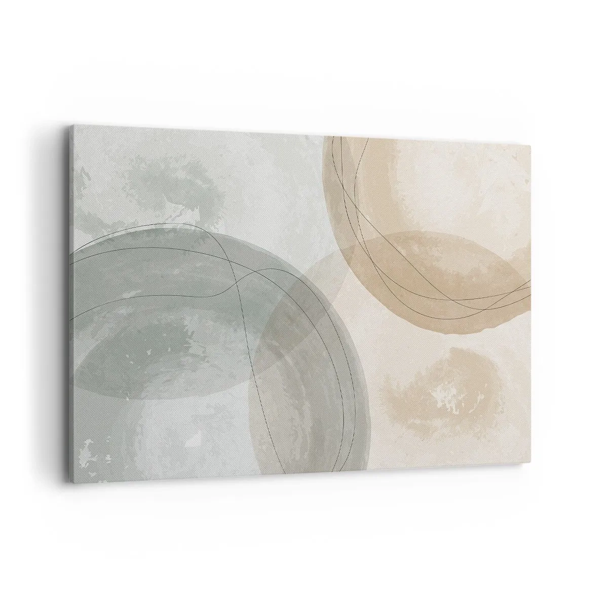 Lærredstryk - Billede på lærred - Gennemtrængning af verdener - 120x80 cm