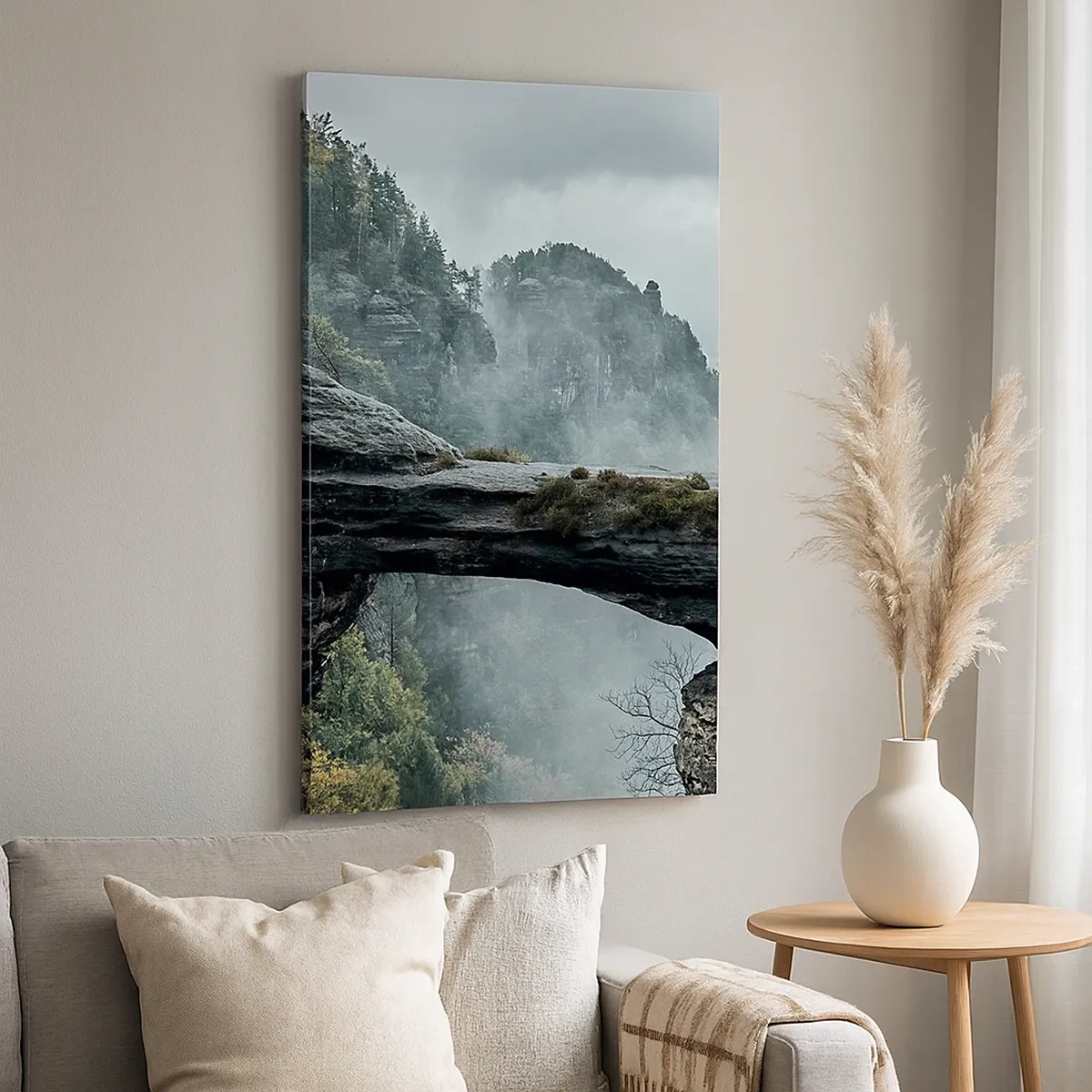Lærredstryk - Billede på lærred - Eventyret er ved at begynde - 50x70 cm