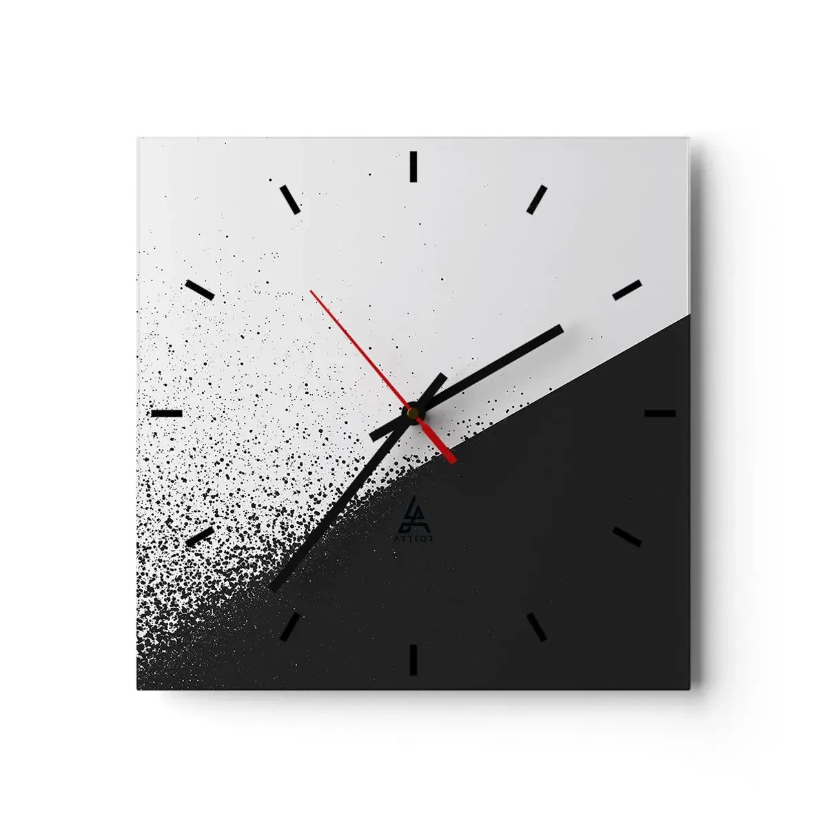 Vægur, Uret - Hurtigere og hurtigere, mere og mere - 30x30 cm