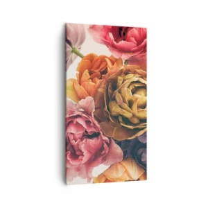 Lærredstryk - Billede på lærred - Fejring af livet - 45x80 cm