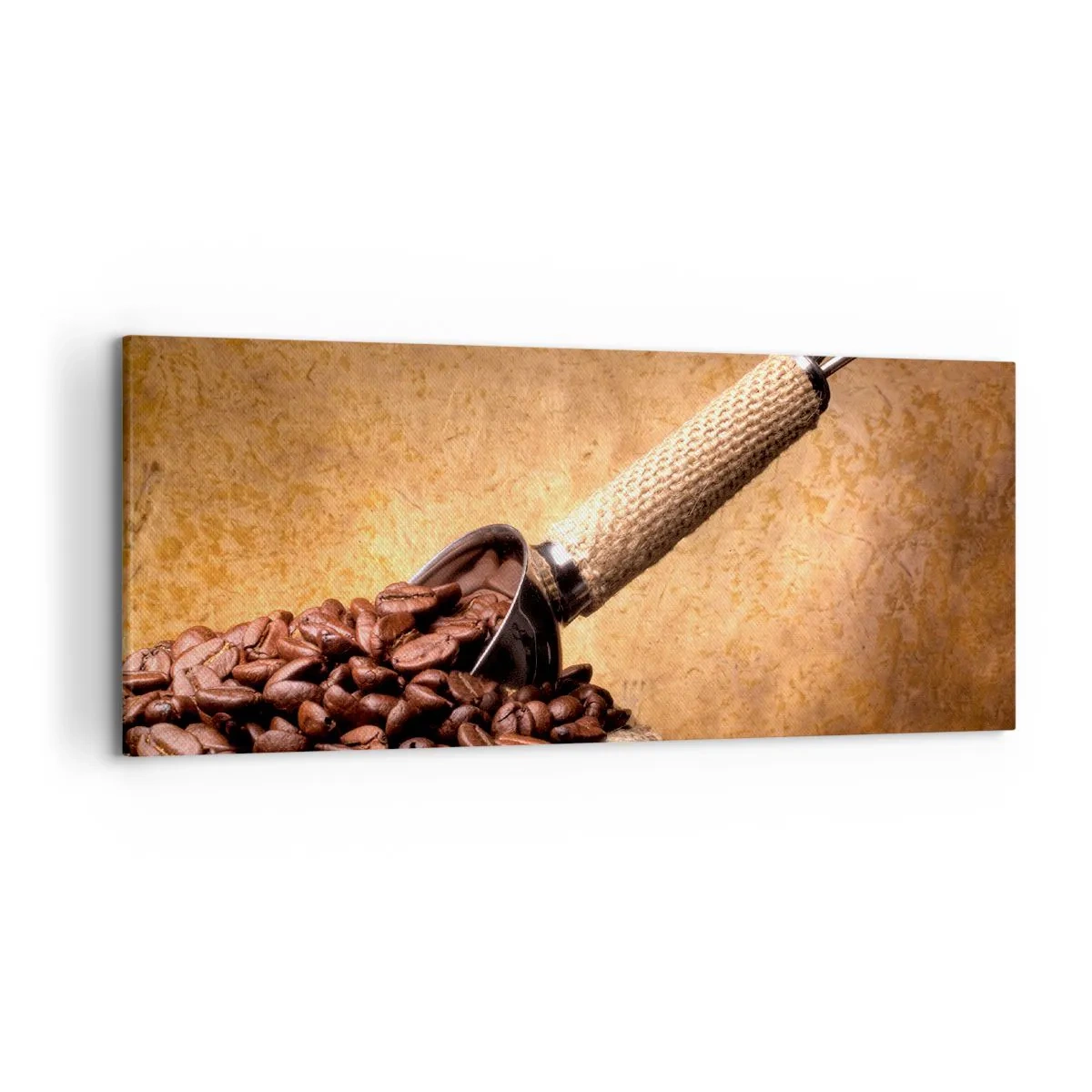 Lærredstryk - Billede på lærred - Ved smagsens kilde - 120x50 cm