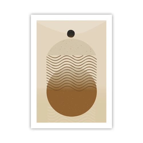 Plakat - Om geometriske figurers oprindelse - 50x70 cm