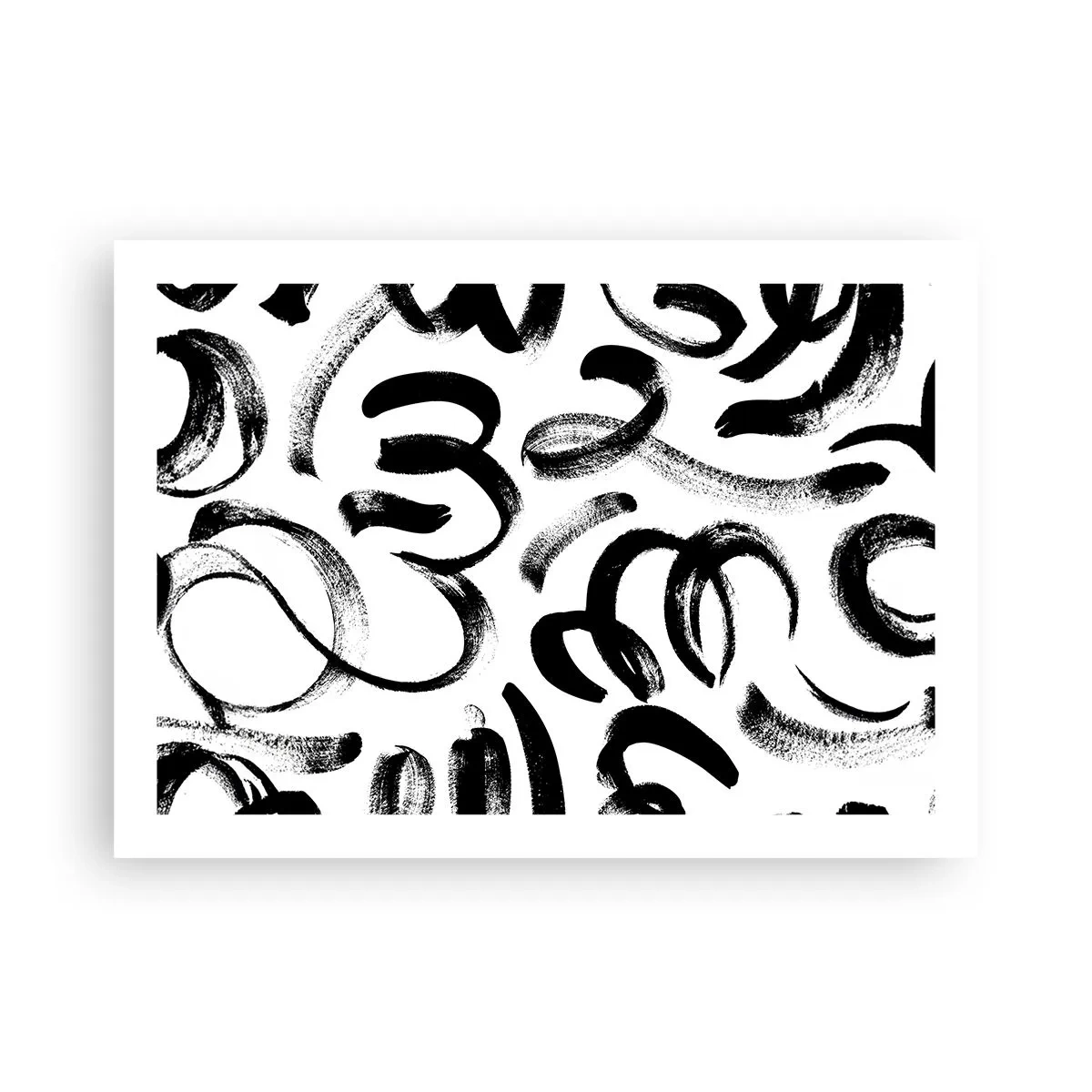 Plakat - I sort og hvidt - 70x50 cm