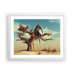 Plakat i hvid ramme - Et nyt synspunkt - 50x40 cm