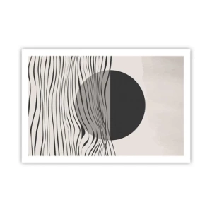 Plakat - Halvkomposition - 91x61 cm
