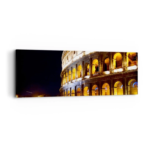 Lærredstryk - Billede på lærred - Legene er ved at begynde - 90x30 cm