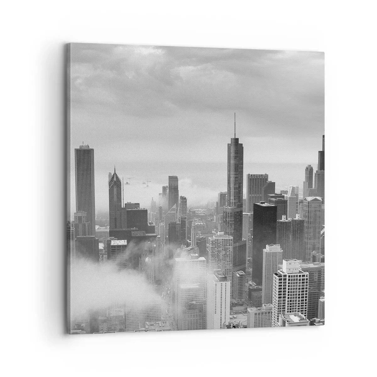 Lærredstryk - Billede på lærred - Amerikansk landskab - 60x60 cm