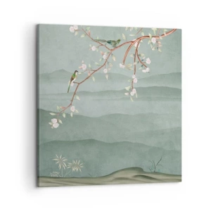 Lærredstryk - Billede på lærred - Forår, ah, det er dig - 60x60 cm