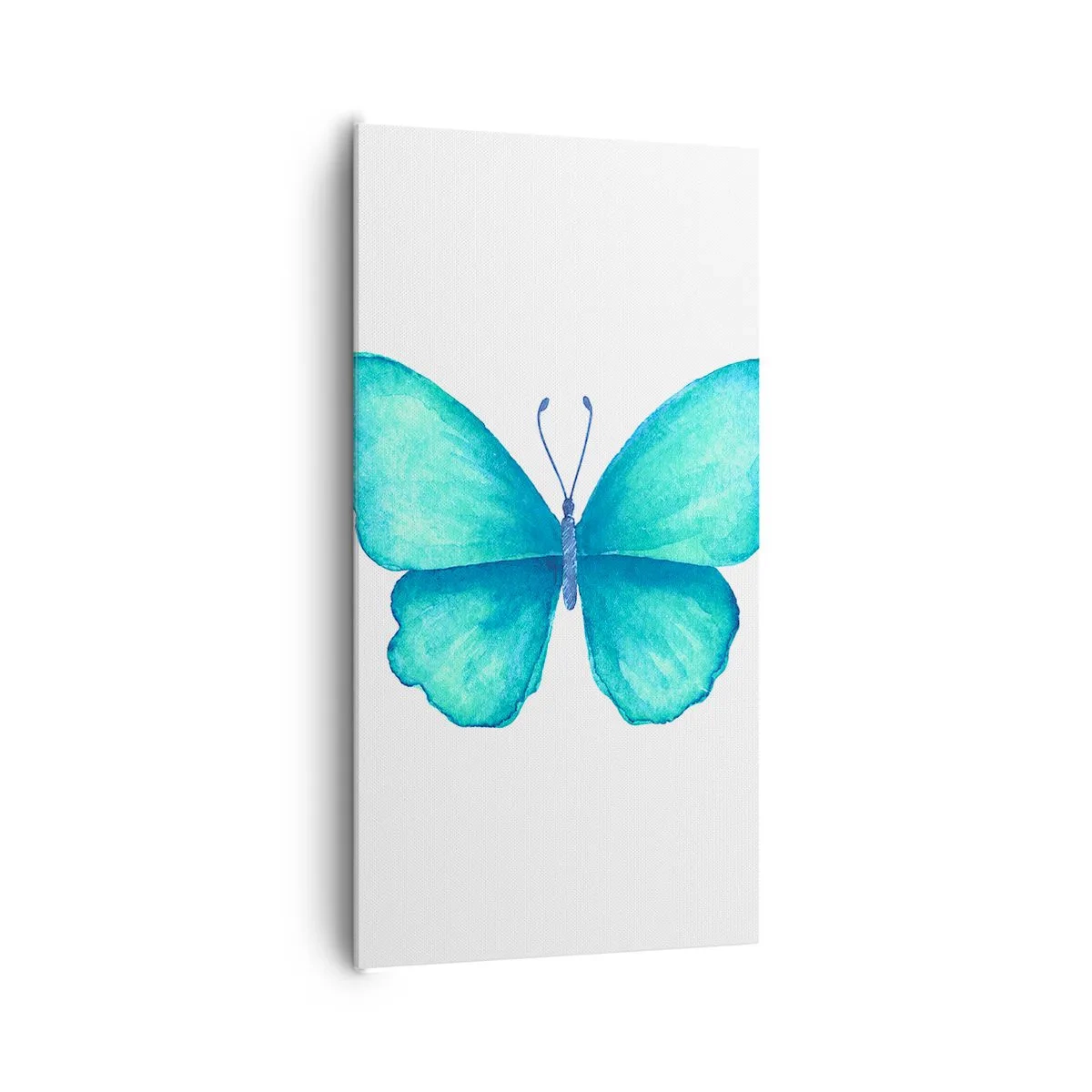 Lærredstryk - Billede på lærred - Turkis af natur - 65x120 cm