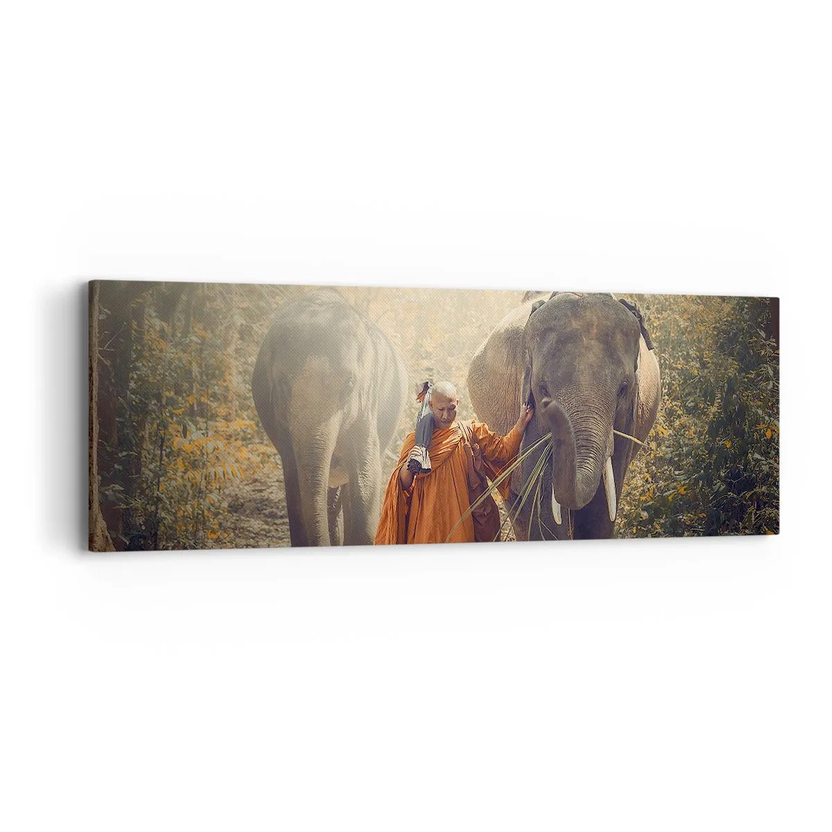 Lærredstryk - Billede på lærred - Fuld forståelse - 90x30 cm