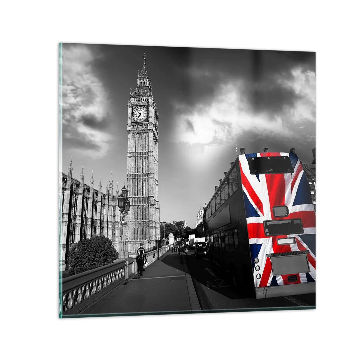 Billede på glas - Stolt og stor - 50x50 cm