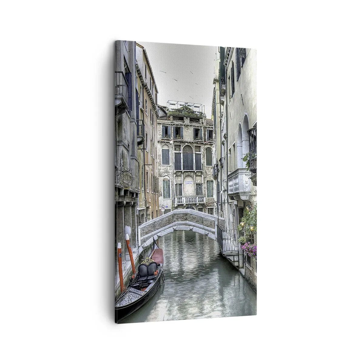 Lærredstryk - Billede på lærred - I århundreder i tavs drømmeri - 45x80 cm