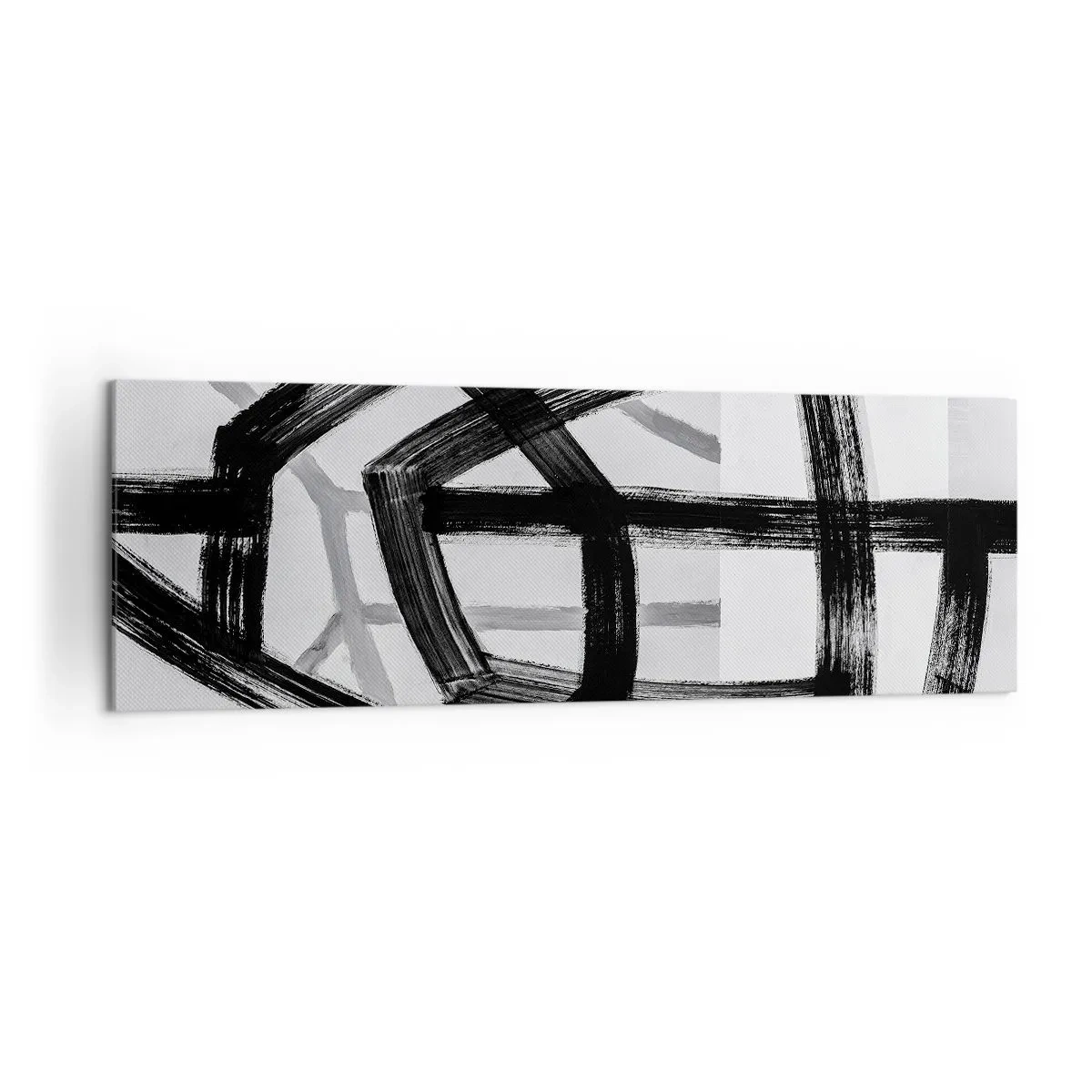 Lærredstryk - Billede på lærred - Opbygning af dybde - 160x50 cm