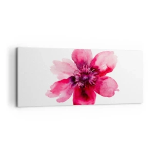 Lærredstryk - Billede på lærred - Karminduftende kys - 120x50 cm