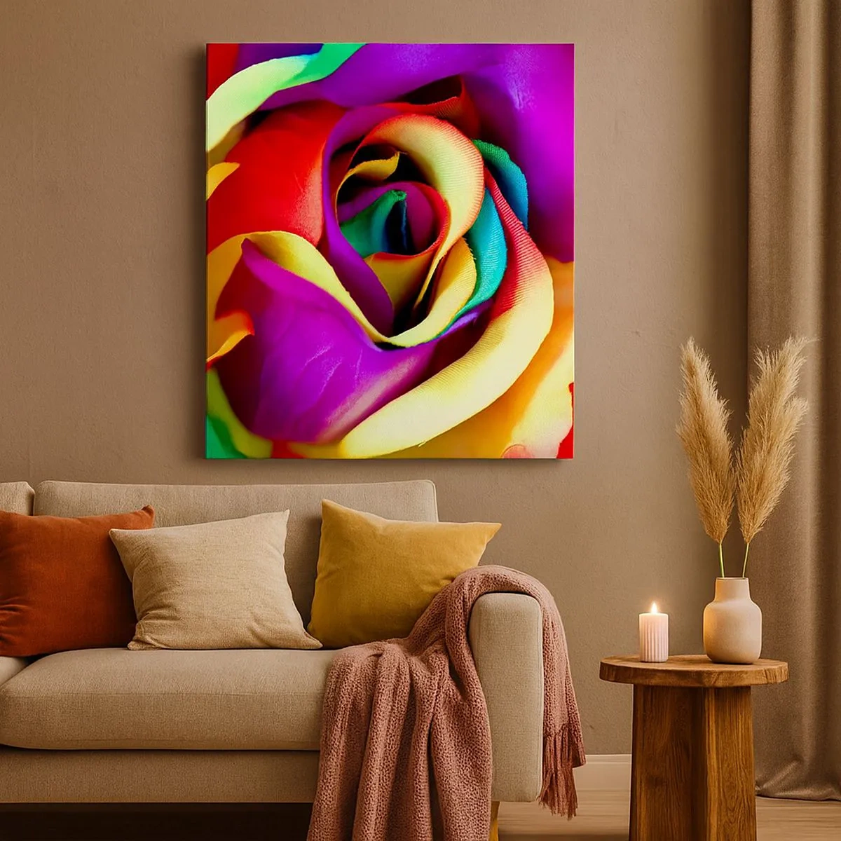 Lærredstryk - Billede på lærred - Dette er umuligt - 30x30 cm