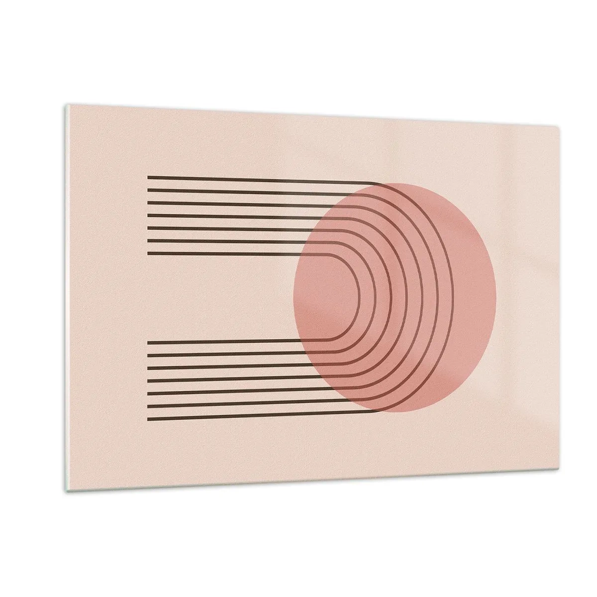 Billede på glas - Uimodståelig tiltrækningskraft - 120x80 cm