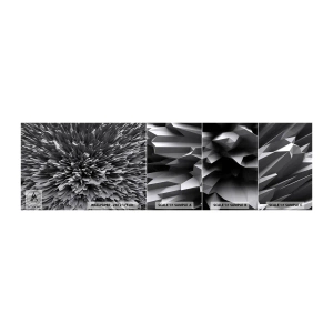 Fototapet Prøve Standard Eco - Det kan ikke blive skarpere end dette - 3D, Moderne, Tredimensionel - 100x30 cm