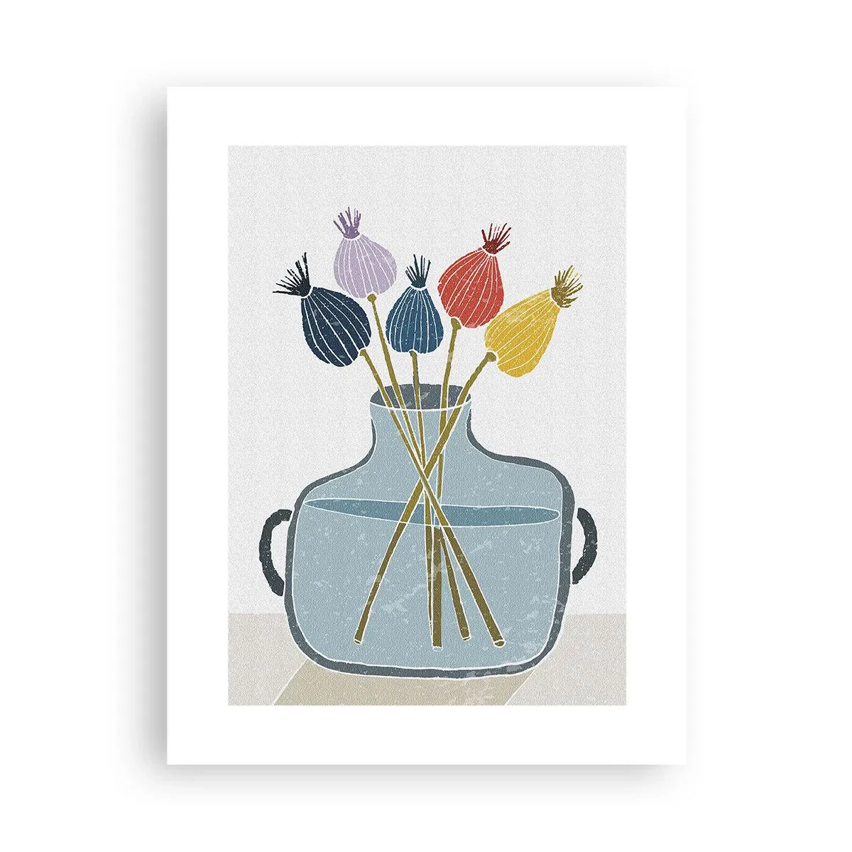 Plakat - Som et valmuefrø - 30x40 cm