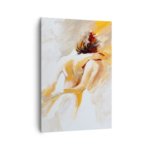 Lærredstryk - Billede på lærred - I himlen af nærhed - 70x100 cm