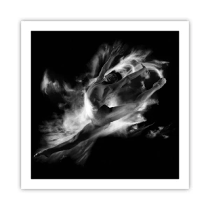 Plakat - Stoppet under flyvning - 60x60 cm