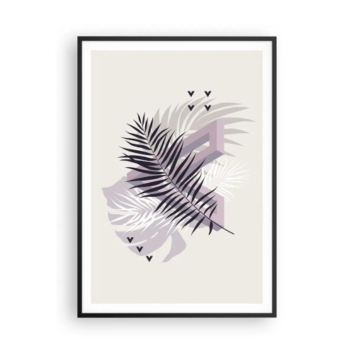 Plakat i sort ramme - Skygge af en skygge - 70x100 cm