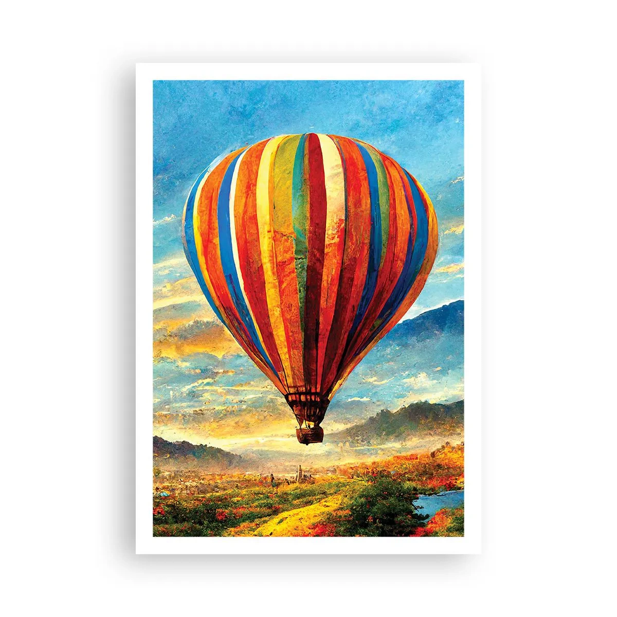 Plakat - I stilhed kan du se mere - 70x100 cm