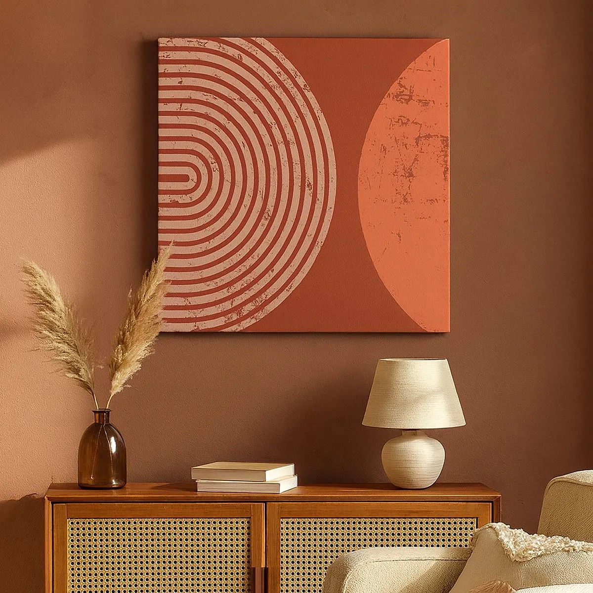 Lærredstryk - Billede på lærred - Tæt forhold - 30x30 cm