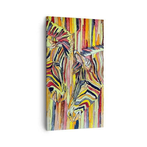 Lærredstryk - Billede på lærred - Så du også... - 45x80 cm