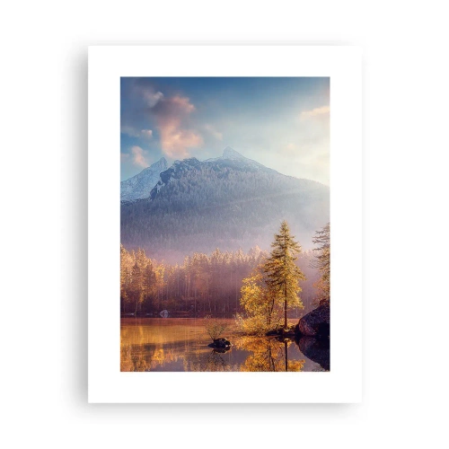 Plakat - I bjerge og dale - 30x40 cm