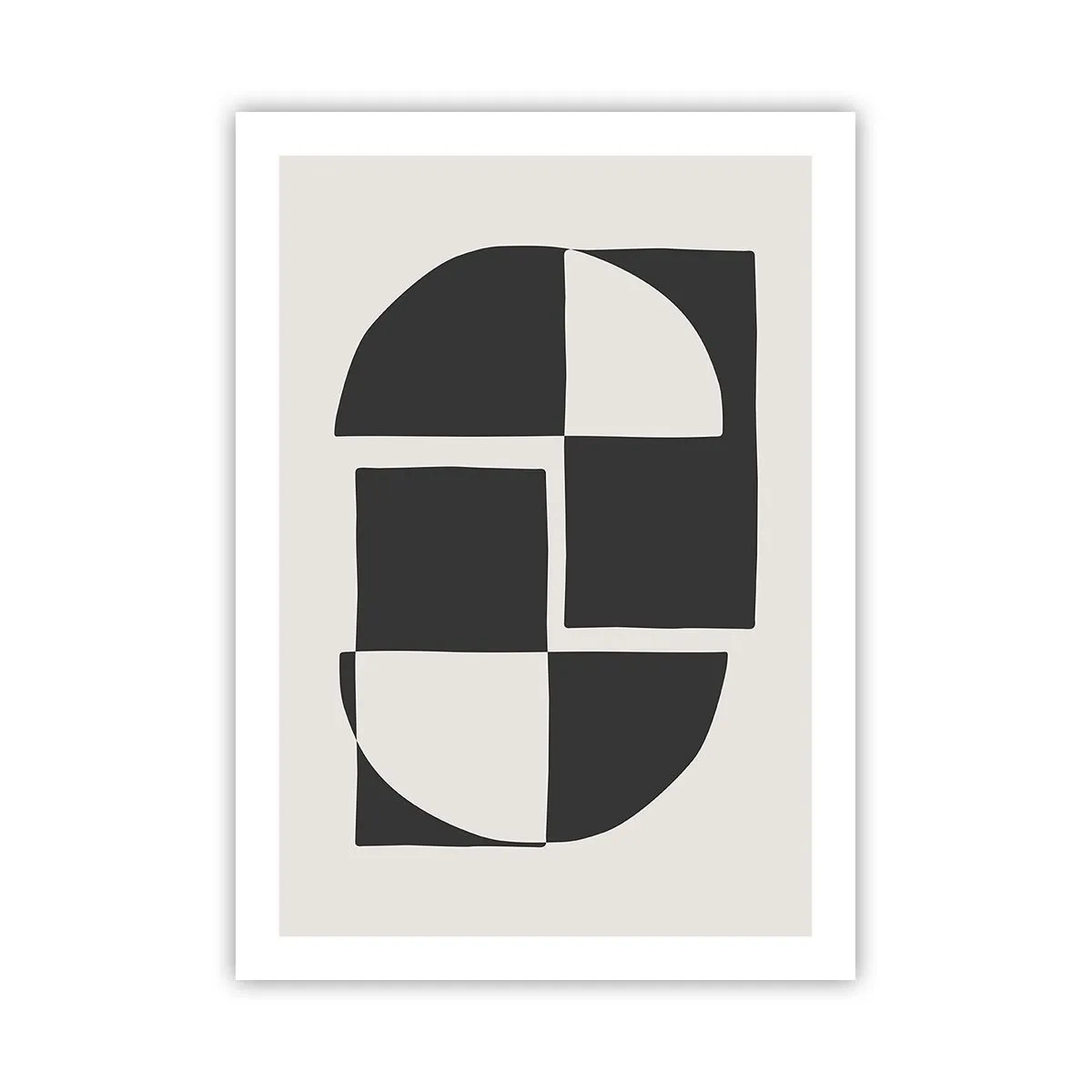 Plakat - Antitese - syntese - 50x70 cm