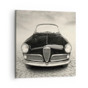 Lærredstryk - Billede på lærred - Og hvordan kan man ikke elske mig? - 60x60 cm