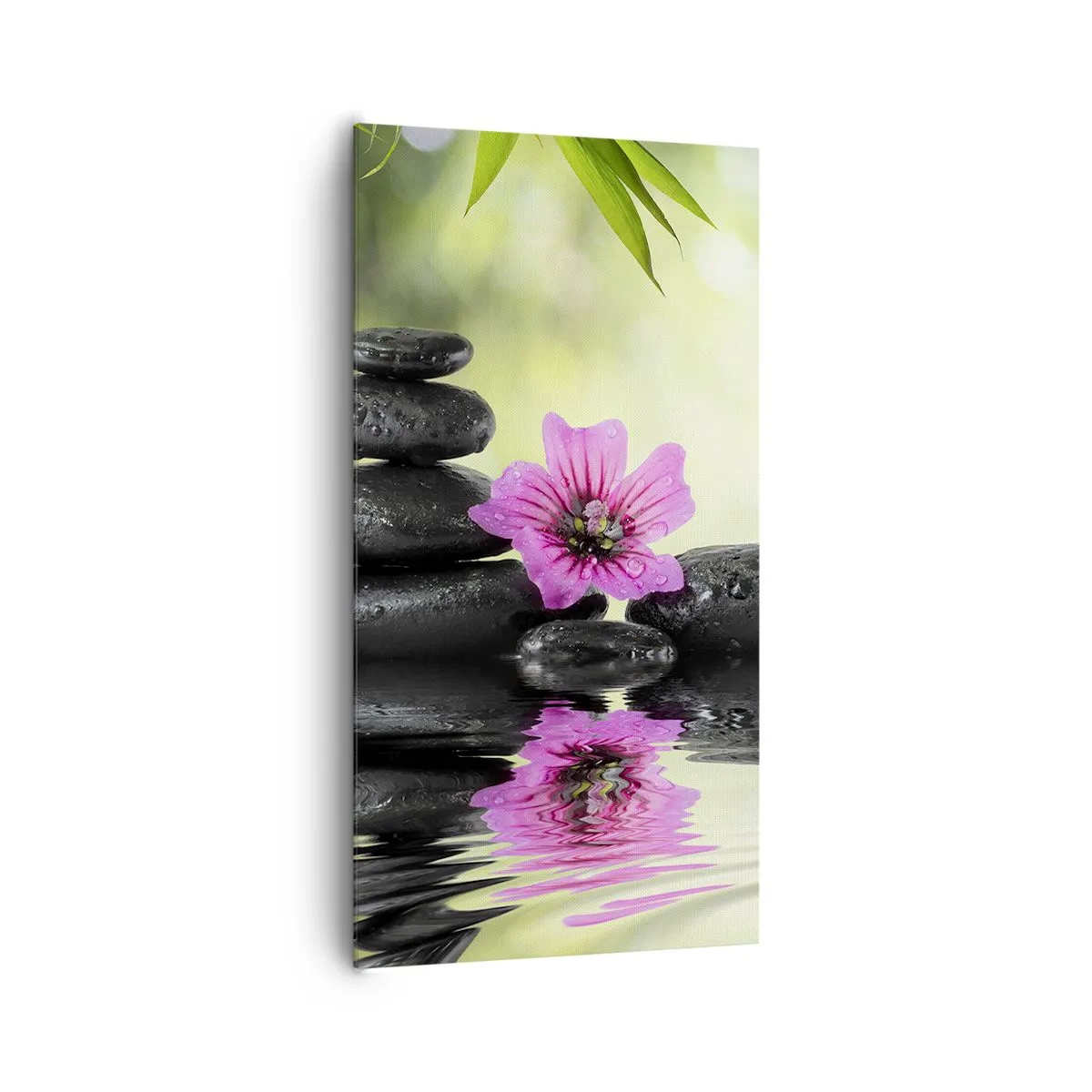 Lærredstryk - Billede på lærred - Tid til sjælen - 65x120 cm