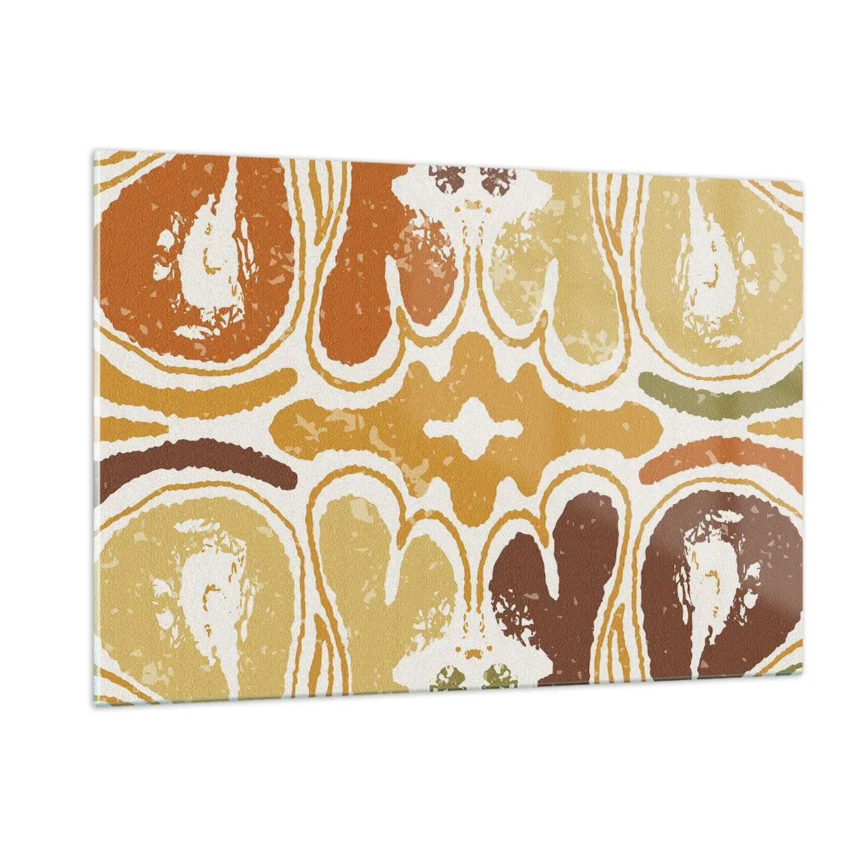 Billede på glas - Sentimental abstraktion - 120x80 cm