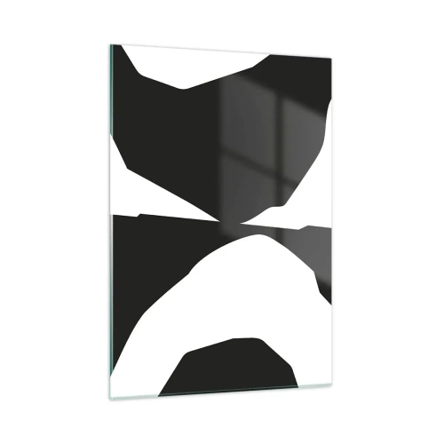 Billede på glas - Positiv-negativ - 50x70 cm