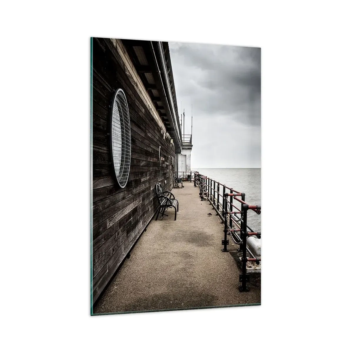 Billede på glas - Tiden er gået i stå - 80x120 cm