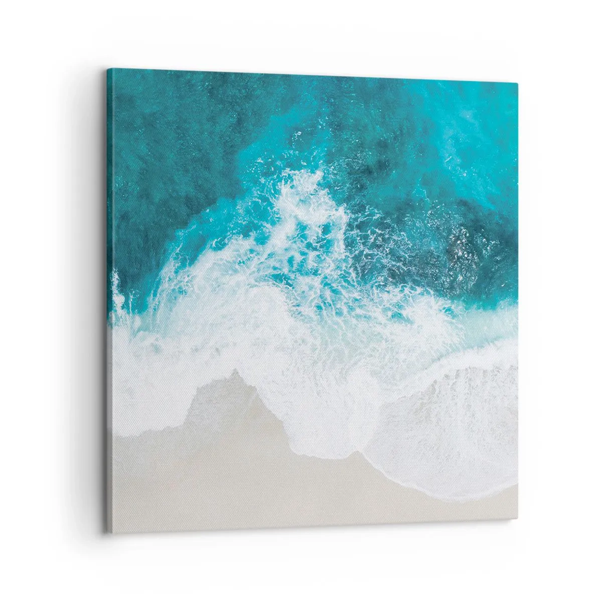 Lærredstryk - Billede på lærred - Naturlig kærtegn - 60x60 cm