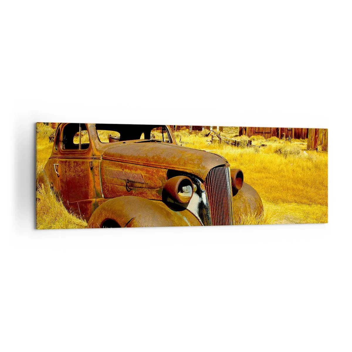 Lærredstryk - Billede på lærred - Et velfortjent hvil - 160x50 cm